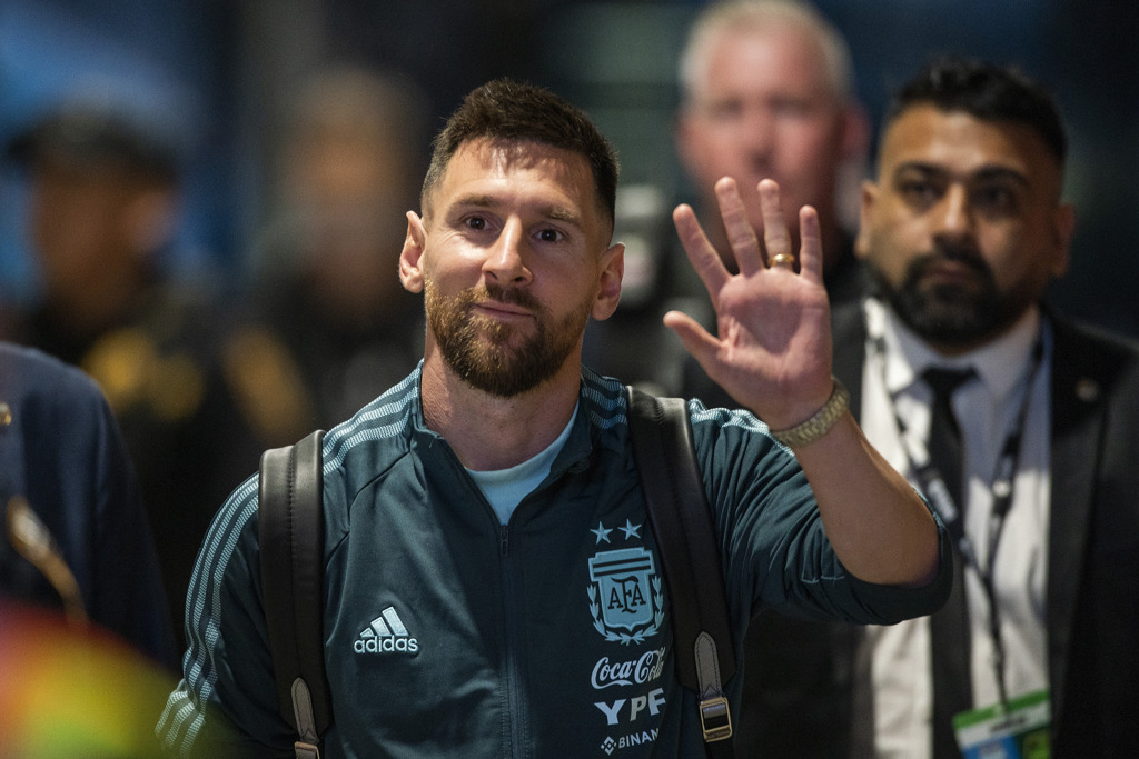 梅西(Lionel Messi)所率領的阿根廷，目前正處於35連不敗的絕佳狀態。(美聯社)
